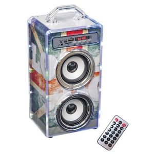 INOVALLEY DANCE CUBE Enceinte lumineuse Bluetooth décor UK INOVALLEY DANCE CUBE Enceinte lumineuse Bluetooth décor UK