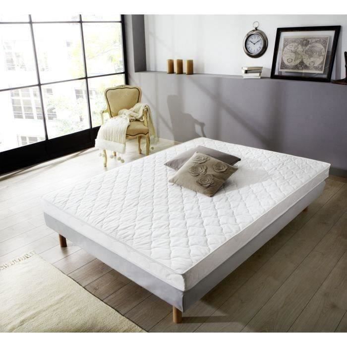 matelas 90x190 cm dormipur - mousse - equilibré - 30 kg/m3 - 1 personne