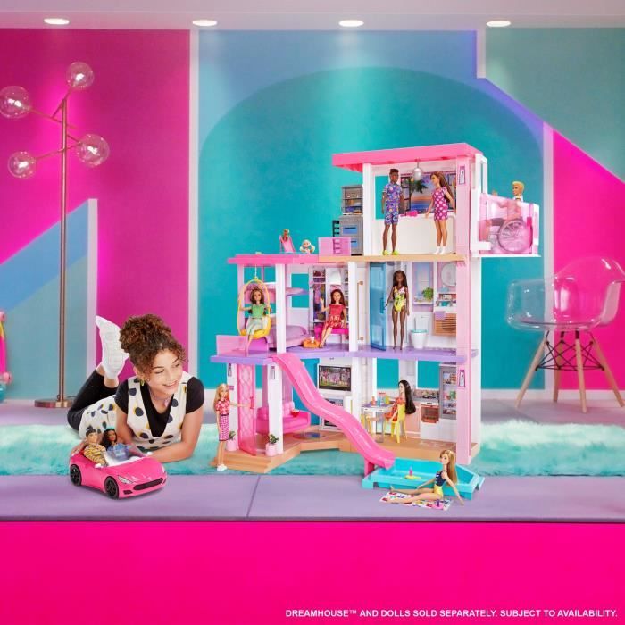 Cabriolet rose barbie hotsell