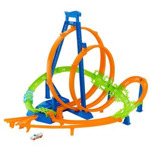 Hot Wheels - Hot Wheels City - Circuit Boutique de Pneus - Coffret