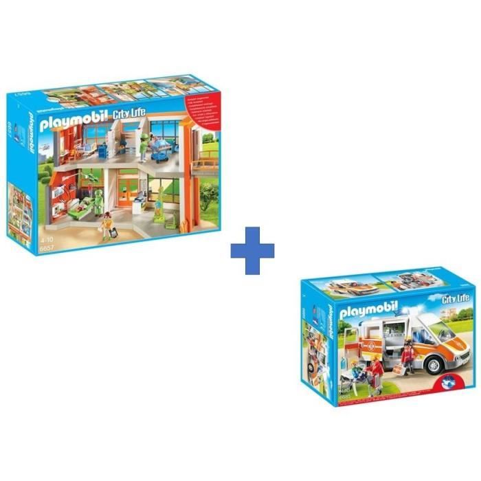 Hopital pediatrique playmobil hotsell