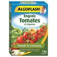 Engrais Tomates - ALGOFLASH - 2 kg - Engrais complet - Granulés-0