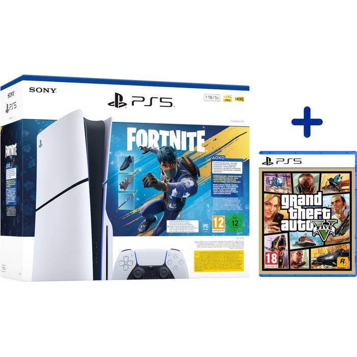 Pack Console PlayStation®5 Standard Fortnite Flowering Chaos - vue 8