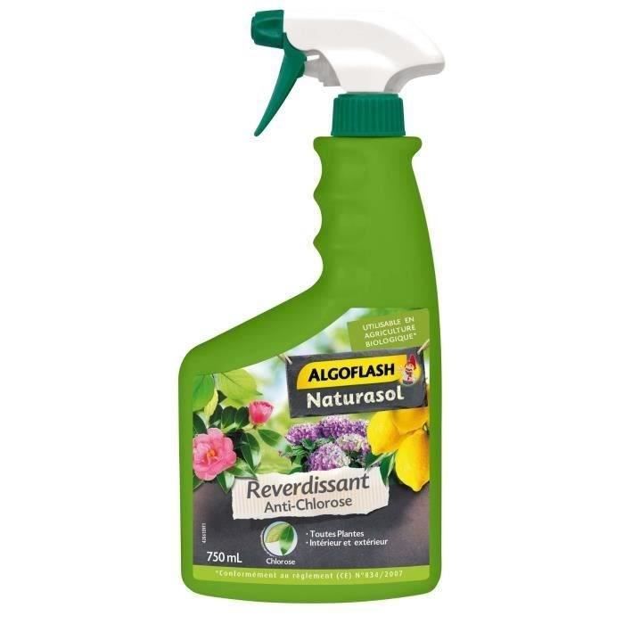ALGOFLASH NATURASOL Reverdissant Anti-Chlorose Toutes Plantes - 750ml