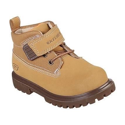 Skechers enfant marron shop