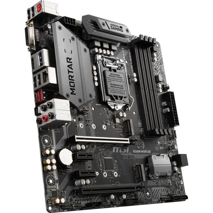 MSI Carte mère B360M MORTAR - Socket INTEL 1151 - Msi
