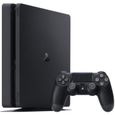 Pack Playstation : PS4 Slim 500 Go Noire + Voucher Fortnite + eFootball PES 2020 + GTA V Jeux PS4-1