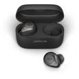 JABRA Elite 85t - Écouteurs Bluetooth avec réduction de bruit personnalisable - Noir titane - Reconditionné - Très bon état-0