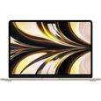 Apple - 13,6" MacBook Air M2 - RAM 8Go - Stockage 256Go - Lumière Stellaire - AZERTY - Reconditionné - Très bon état-0