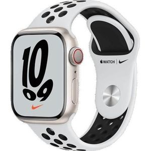 MONTRE CONNECTÉE Apple Watch Nike Series 7 GPS 45 - Aluminium Starl