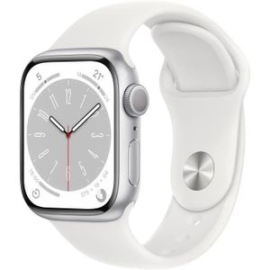 MONTRE CONNECTÉE Apple Watch Series 8 GPS - 41mm - Boîtier Silver A