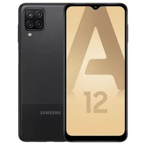 SMARTPHONE Samsung Galaxy A12 Noir 64 Go - Reconditionné - Tr