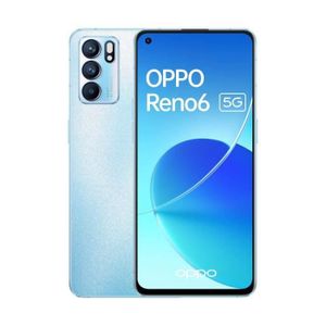 SMARTPHONE OPPO RENO6 128GB Bleu (2021) - Reconditionné - Trè
