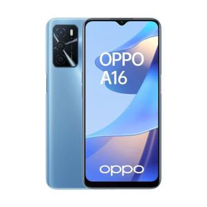 SMARTPHONE OPPO A16 64GO Bleu (2021) - Reconditionné - Très b