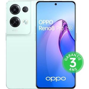 SMARTPHONE OPPO Smartphone Reno8 Pro - 256Go - 5G - Vert Glac