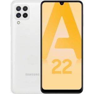 SMARTPHONE SAMSUNG Galaxy A22 64Go 4G Blanc - Reconditionné -