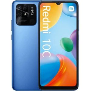 SMARTPHONE XIAOMI Redmi 10C 64Go 4G Bleu Océan - Reconditionn