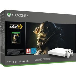 CONSOLE XBOX SERIES X Console Microsoft Xbox One X 1 To + Fallout 76 Bla