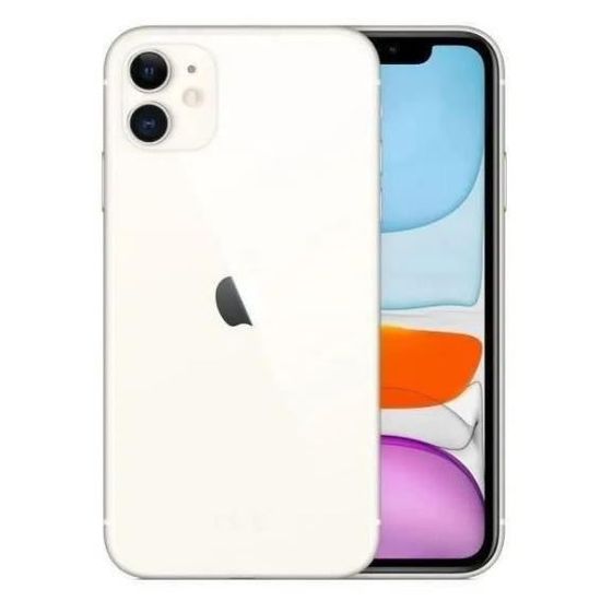 APPLE iPhone 11 64GB Blanc - Reconditionné - Très bon état