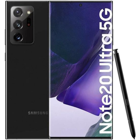 Samsung Galaxy Note20 Ultra 5G 256 Go Noir - Reconditionné - Très bon état
