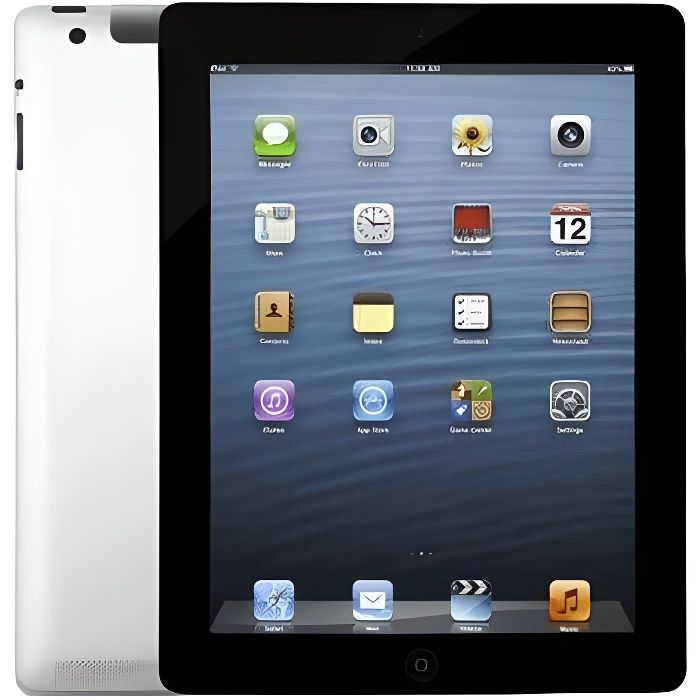 iPad 4 (2012) Wifi+4G – 32 Go – Noir – Reconditionné – Très bon état