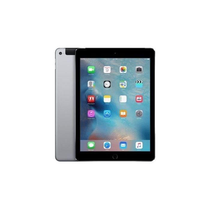 iPad Air 2 (2014) Wifi+4G – 32 Go – Gris sidéral – Reconditionné – Très bon état