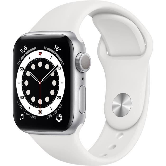 Apple Watch Series 6 GPS 40mm Boîtier aluminium Bracelet 2020 Très bon état - vue 7