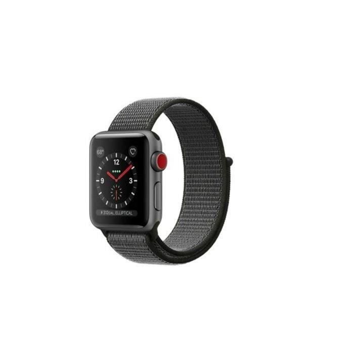 Apple Watch Series 3 GPS + Cellular Boîtier 38 mm Aluminium Bracelet 2017 - vue 3