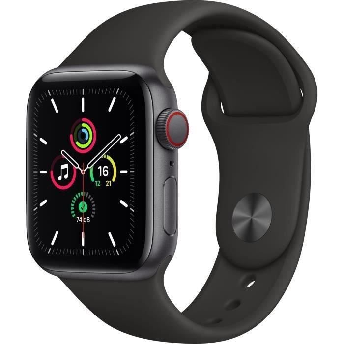Apple Watch SE GPS + Cellular 40mm Boîtier aluminium Bracelet 2020 Très bon état - vue 3