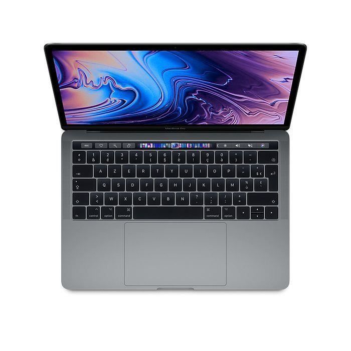 APPLE MacBook Pro Touch Bar 13 2019 i7 - 28 Ghz - 16 Go RAM - 1000 Go SSD - Gris Sidéral - Reconditionné - Très bon état - Apple