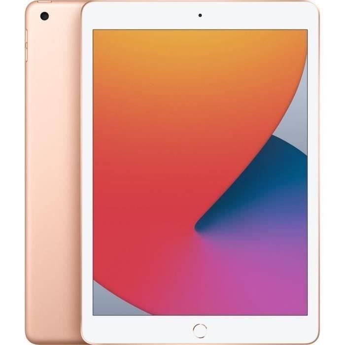 APPLE - 102 iPad (2020) WIFI + CELLULAR 32Go - Or - Reconditionné - Très bon état
