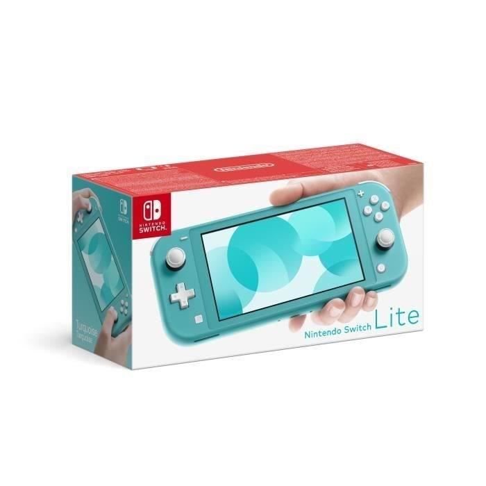 Console NINTENDO Switch Lite - Turquoise - Reconditionné - Très bon état