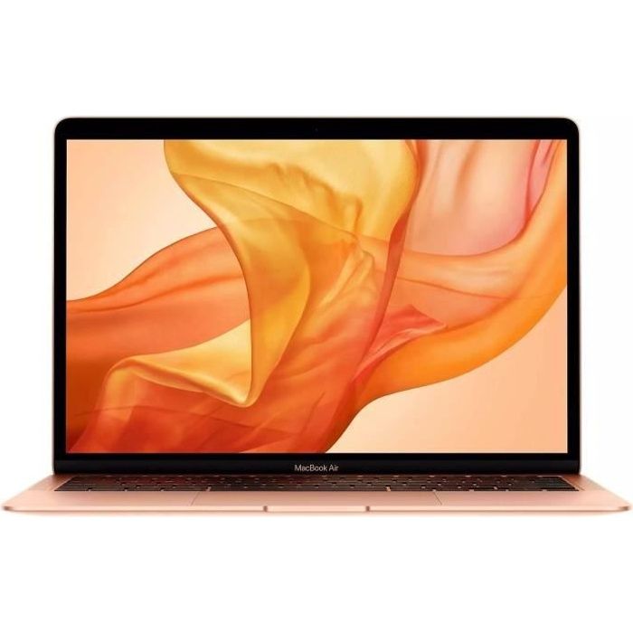 APPLE MacBook Air 13 2020 M1 – 32 Ghz – 8 Go RAM – 512 Go SSD – Or – Reconditionné – Très bon état