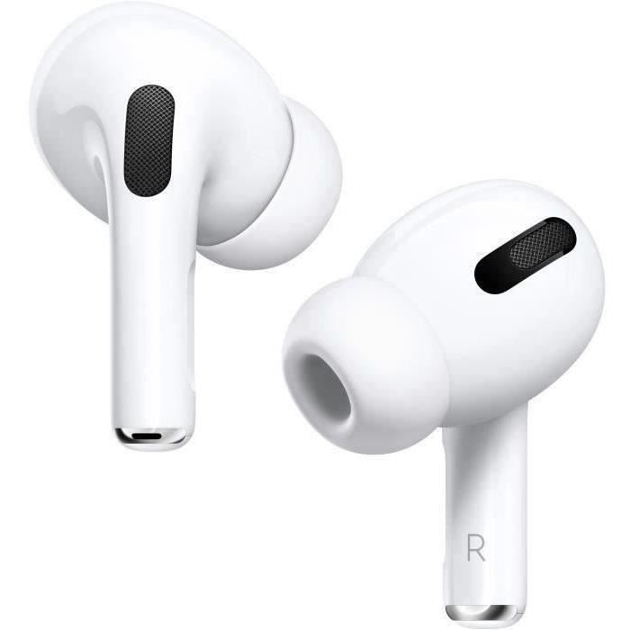 Apple AirPods Pro 2021 Blanc avec boîtier de charge MagSafe Ecouteurs sans fil True Wireless à réduc - Reconditionné - Très bon