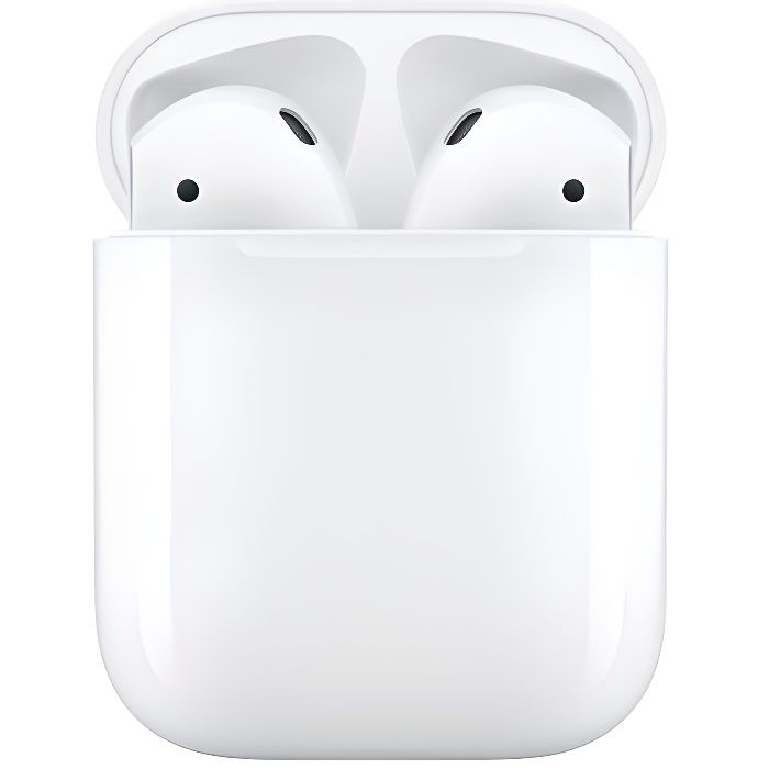Apple AirPods 2 (MV7N2ZM) + boitier de charge- Blanc - Reconditionné - Très bon état - Reconditionné Apple sur Cdiscount Seconde Vie