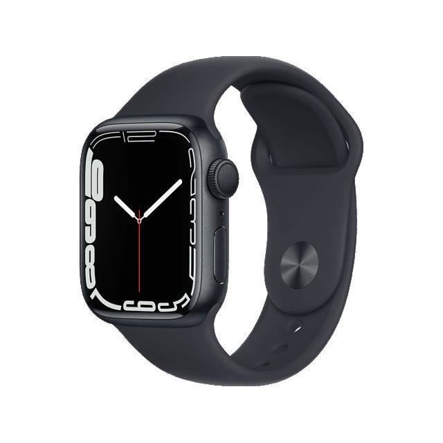 Apple Watch Series 7 GPS + Cellular 45 Aluminium Sport band - vue 5