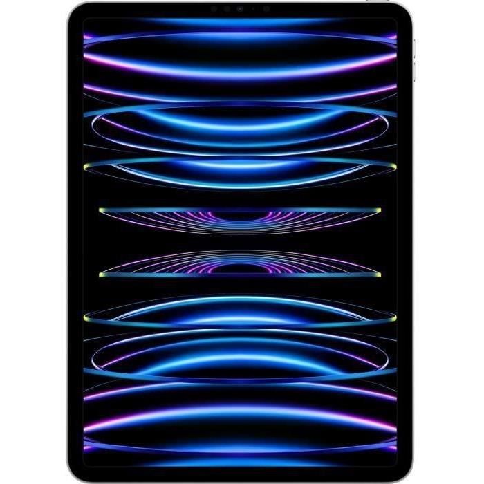Apple – iPad Pro (2022) – 12.9 – WiFi + Cellular – 512 Go – Argent – Reconditionné – Très bon état
