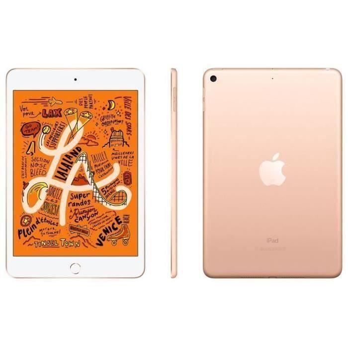 APPLE - iPad mini WiFi - 79 - Stockage 64Go - Or (2019) - Reconditionné - Très bon état - Apple