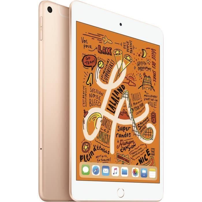 APPLE - iPad mini WiFi + Cellulaire - 79 - Stockage 64Go - Or (2019) - Reconditionné - Très bon état Reconditionné - Apple reconditionné disponible sur Cdiscount Seconde Vie