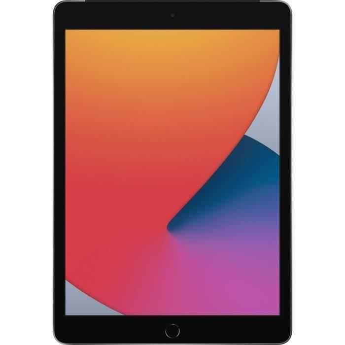 APPLE iPad 10,2 WiFi + Cellulaire 32 Go - Gris Sidéral (2020) - Reconditionné - Très bon état