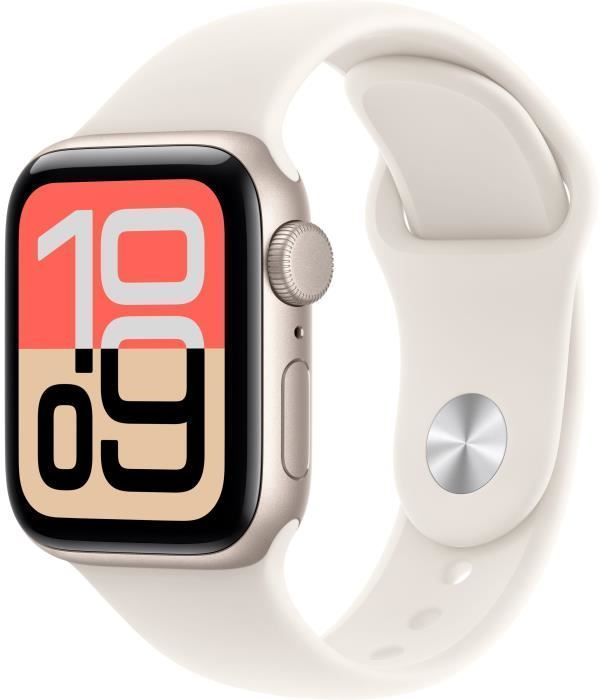 Acheter Apple Watch SE 3 GPS - 40mm Starlight Aluminium - Bracelet Starlight Sport Band - S/M (2025) - Reconditionné - Très bon état Reconditionné - 200,00 € Apple Watch SE 3 GPS - 40mm Starlight Aluminium - Bracelet Starlight Sport Band - S/M (2025) - Reconditionné - Très bon état Reconditionné - Apple reconditionné disponible sur Cdiscount Seconde Vie