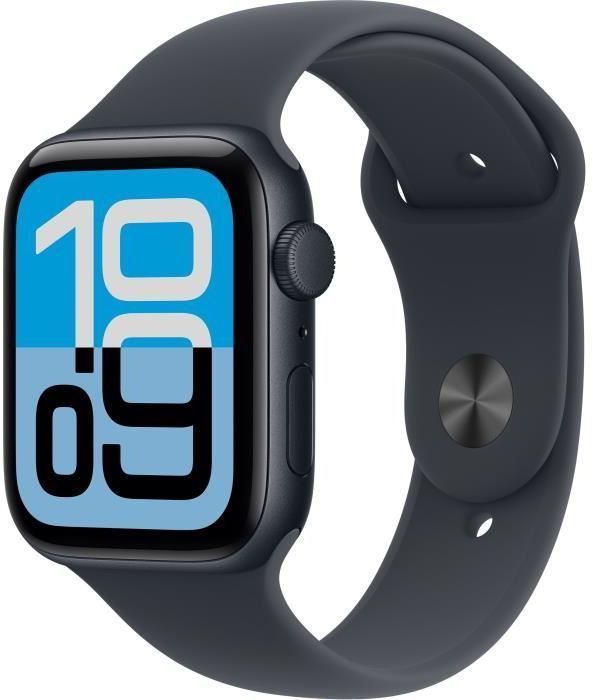 Apple Watch SE 3 GPS 44mm Aluminium Bracelet Sport Band / 2025 Très bon état