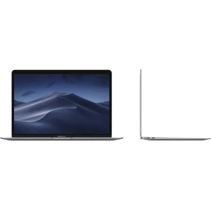 MacBook Air 133 Retina – Intel Core i5 – RAM 8Go – 128Go SSD – Gris Sidéral (2018) – Reconditionné – Très bon état