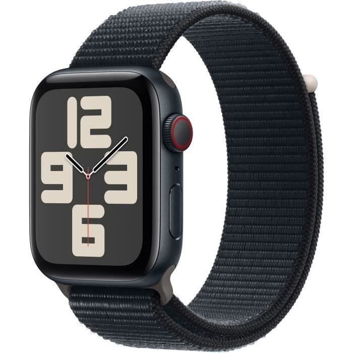 Apple Watch SE GPS + Cellular 44mm Boîtier Aluminium Sport Loop 2023 Très bon état