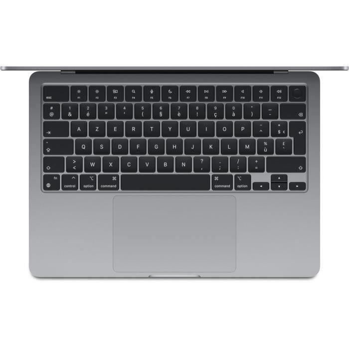 Apple - 136 MacBook Air M3 (2024) - RAM 8Go - Stockage 256Go - Gris Sidéral - AZERTY (2024) - Reconditionné - Très bon état