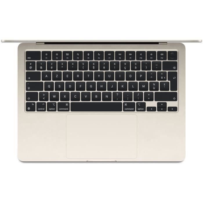 Apple 13 6 MacBook Air M3 2024 RAM Stockage AZERTY 2024 - vue 3
