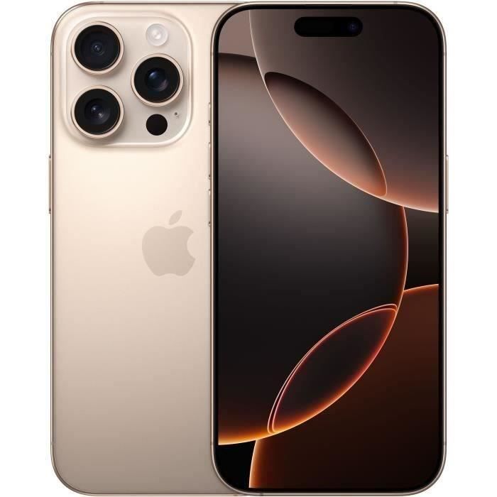 APPLE iPhone 16 Pro 128GB Desert Titanium (2024) - Reconditionné - Très bon état
