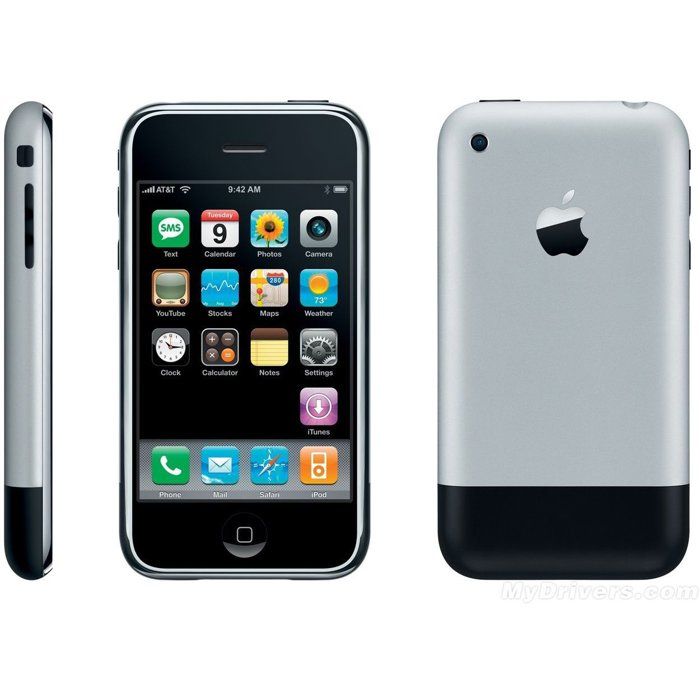 APPLE - iPhone 2G 1ère génération - 8 GB débloqué téléphone GSM (2007) - Reconditionné - Très bon état