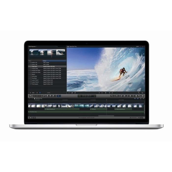 MacBook Pro Retina 15 Mi-2014 – Reconditionné – Très bon état