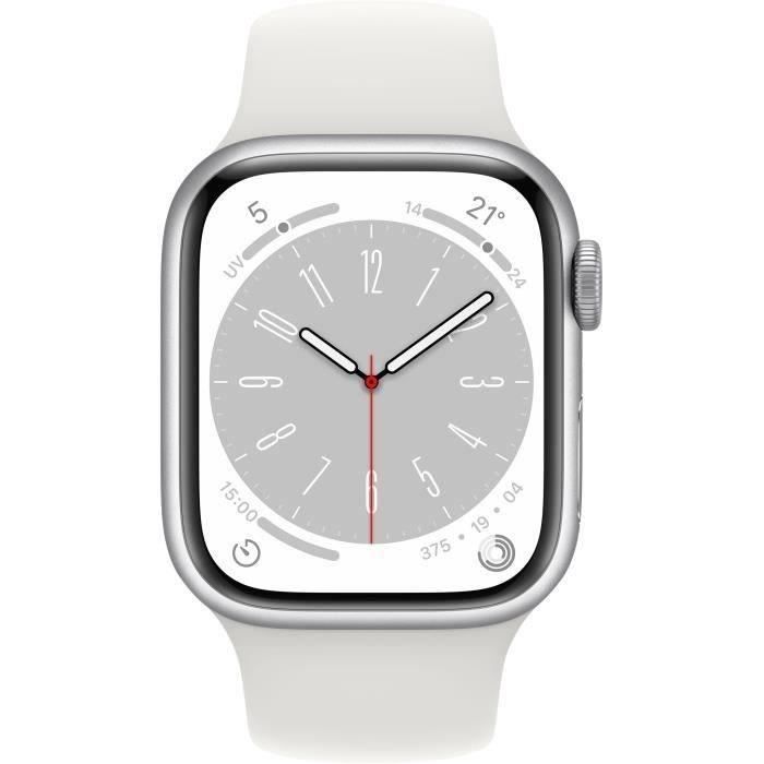 Acheter Apple Watch Series 8 GPS - 41mm - Boîtier Silver Aluminium - Bracelet White Sport Band - Regular - Reconditionné - Très bon état Reconditionné - 162,00 € Apple Watch Series 8 GPS - 41mm - Boîtier Silver Aluminium - Bracelet White Sport Band - Regular - Reconditionné - Très bon état Reconditionné - Apple reconditionné disponible sur Cdiscount Seconde Vie